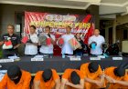 Polres-Tulungagung-Berhasil-Ungkap-35-Kasus-Kejahatan,-38-Tersangka-Diamankan