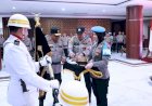 Kapolda-Jatim-Pimpin-Upacara-Pemuliaan-Nilai-Luhur-Tribrata-Pataka-Polda-Jatim-'Tan-Hana-Dharma-Mangrwa'