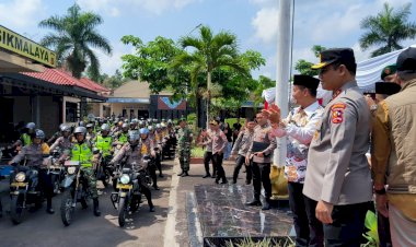 Wujudkan-Pemilu-Damai,-Kaops-Nusantara-Cooling-System-Tebar-1.500-Paket-Sembako-di-Tasikmalaya