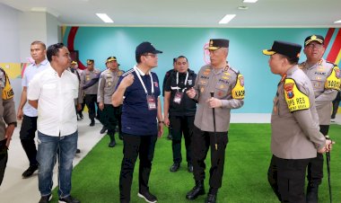 Jelang-Piala-Dunia-U--17,-Kapolda-Jatim-Tinjau-Kesiapan-Pengamanan-di-Stadion-GBT