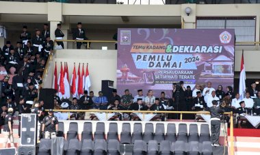 Deklarasi-Pemilu-Damai-oleh-PSHT-se-Madiun-Raya-Aman-dan-Tertib,-Kapolres-Madiun-Kota-Apresiasi-Warga-Perguruan-Silat