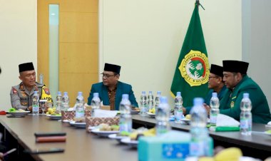 Silaturahmi-ke-DPW-LDII-Kapolda-Jatim-Sampaikan-Tiga-Poin-Wujudkan-Pemilu-Damai