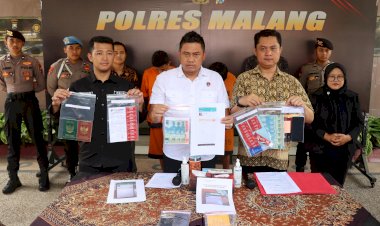 Ungkap-TPPO-Polres-Malang-Amankan-Dua-Suami-yang-Tega-Jual-Istri-Melalui-Aplikasi-Online