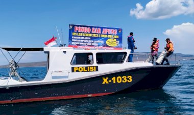 Patroli-Polairud-Polresta-Banyuwangi-di-Selat-Bali-Jamin-Keamanan-Libur-Nataru