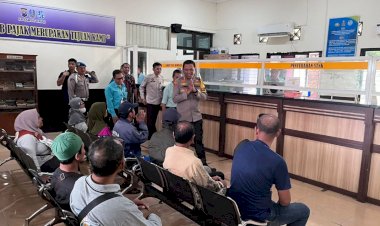 Usai-Libur-Lebaran,-Kapolresta-Sidoarjo-Cek-Pelayanan-Samsat