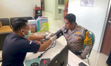 Polres-Probolinggo-Gelar-Bakti-Kesehatan-Sambut-Hari-Lalu-Lintas-Bhayangkara-ke-69