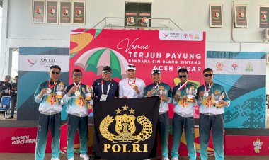 Sumbang-Total-99-Medali-di-PON-XXI-Aceh-–-Sumut,-Ketua-Harian-KOP:-Semua-Atlet-Polri-Peraih-Medali-Dapat-Penghargaan-dari-Kapolri