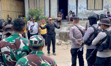 Kapolres-flotim-:-3-pucuk-senpira-berhasil-diamankan-saat-penyisiran-di-desa-ilepati