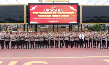 Sertijab-Pejabat-Utama-dan-Pelantikan-Kasat-PPA-PPO-di-Polresta-Sidoarjo