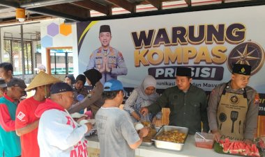 Polres-Ngawi-Hadirkan-Warung-Kompas-Presisi-Bangun-Komunikasi-Perkuat-Sinergi-untuk-Kamtibmas
