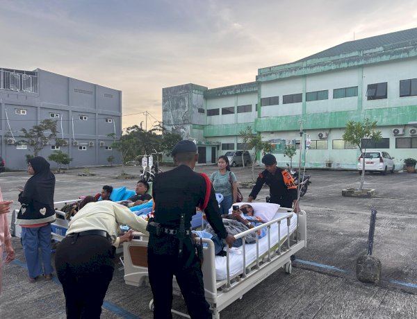 Polri Cepat Tanggap Layani Masyarakat Tarakan Pasca Gempa Susulan