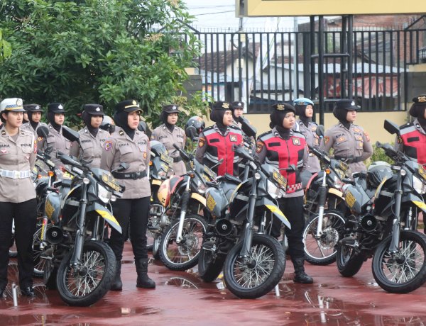 Polresta Sidoarjo Gelar Apel Siaga, Pastikan Pengamanan Ibadah Natal Berjalan Aman dan Kondusif