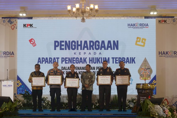 Kado HAKORDIA 2025 Polres Sumenep Raih Peringkat I Nasional Penanganan Tipikor