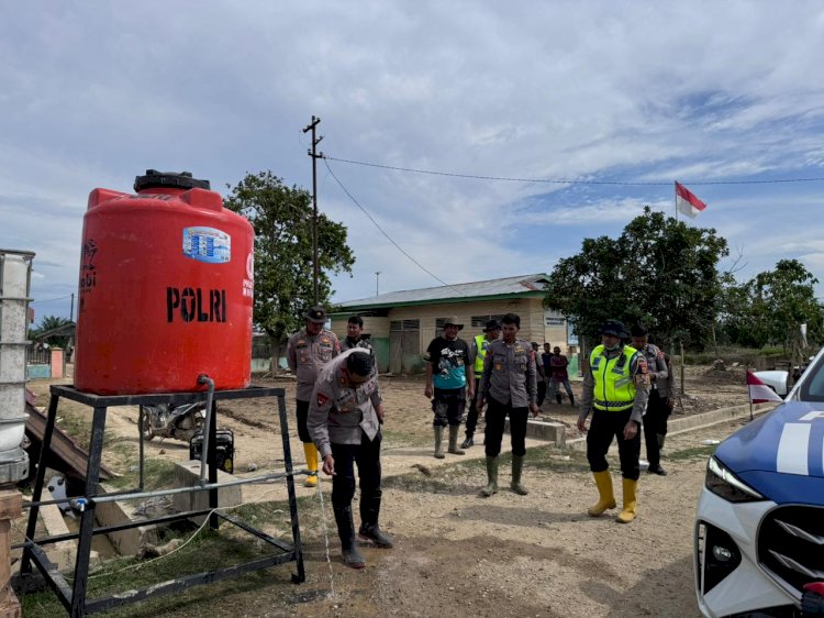 Polri Percepat Pemulihan Aceh Tamiang Target 389 Titik Sumur Bor Air Bersih 208 Telah Terealisasi