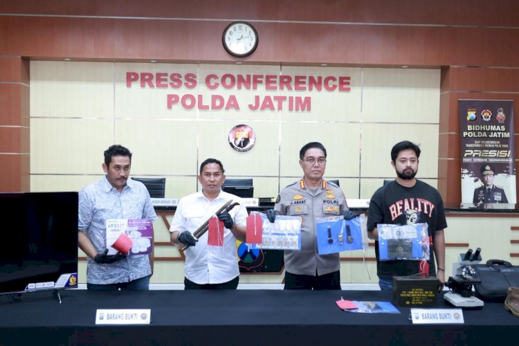 Polda Jatim Bongkar Komplotan Curat Lintas Provinsi, Beraksi di 13 TKP