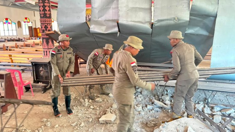 Polri Perkuat Penanganan Gempa Flores, Evakuasi dan Keselamatan Warga Jadi Prioritas